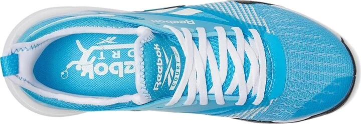 Reebok Nano Court Athletic Shoes Future Cyan/Footwear White/Black : Men's 7.5 - Women's 9 Medium, Textile - Image 2