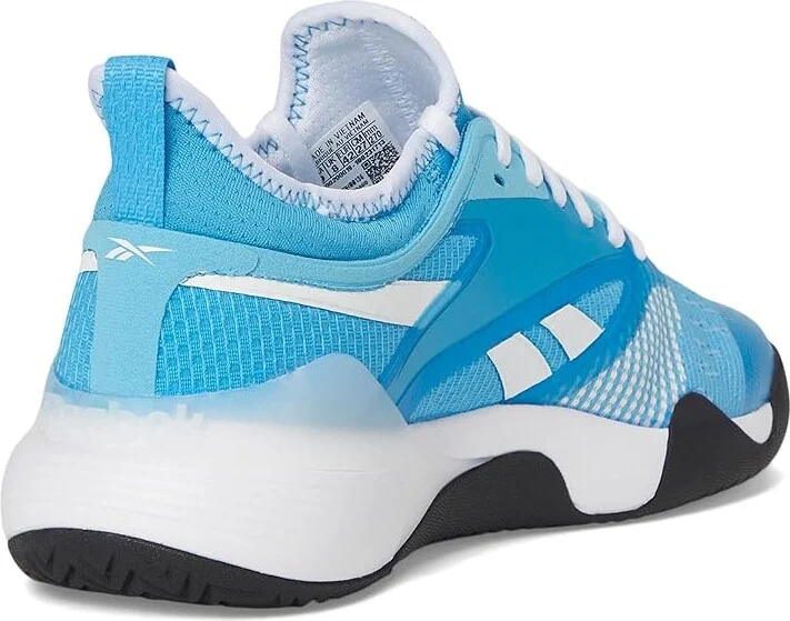 Reebok Nano Court Athletic Shoes Future Cyan/Footwear White/Black : Men's 7.5 - Women's 9 Medium, Textile - Image 4