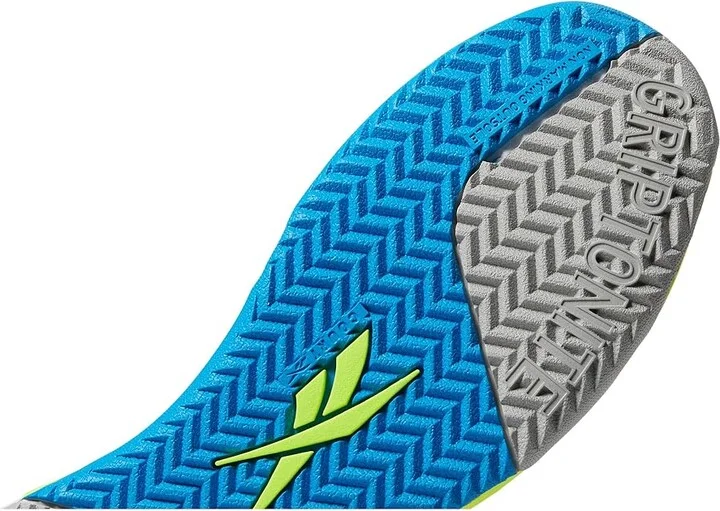 Reebok Nano Court Athletic Shoes White/Digital Lime/Aqua : Men's 11.5 - Women's 13 Medium, Textile - Image 6