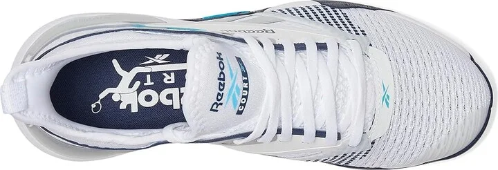 Reebok Nano Court Women's Shoes Footwear White/Vector Navy : 8.5 B - Medium - Image 2