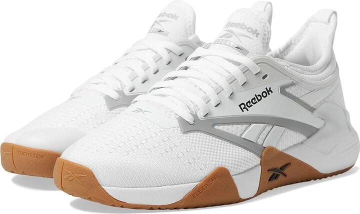 Reebok Nano Court Women's Shoes White/Black/Grey : 7 B - Medium