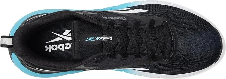Reebok Nano Gym Men's Shoes Black/White/Future Cyan : 6.5 D - Medium, Textile - Image 2