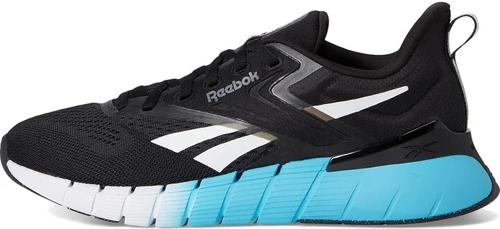 Reebok Nano Gym Men's Shoes Black/White/Future Cyan : 6.5 D - Medium, Textile - Image 6