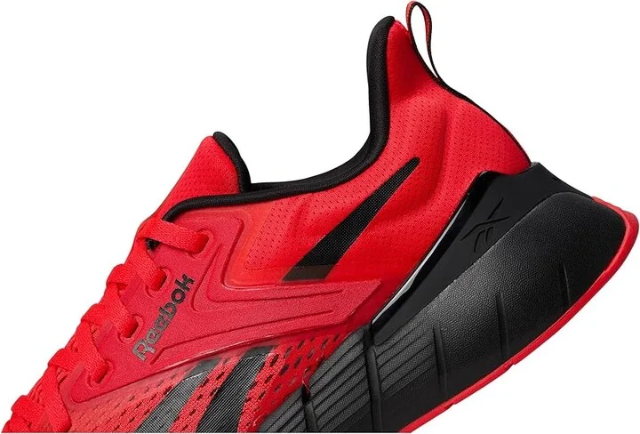 Reebok Nano Gym Men's Shoes Energy Red/ Black : 9 D - Medium, Textile - Image 7