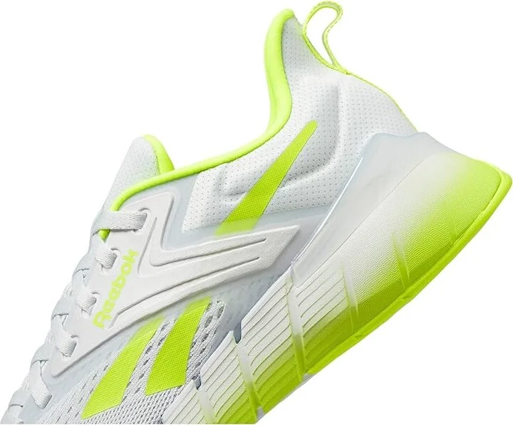 Reebok Nano Gym Men's Shoes Moon/Digital Lime/White : 11.5 D - Medium, Textile - Image 4