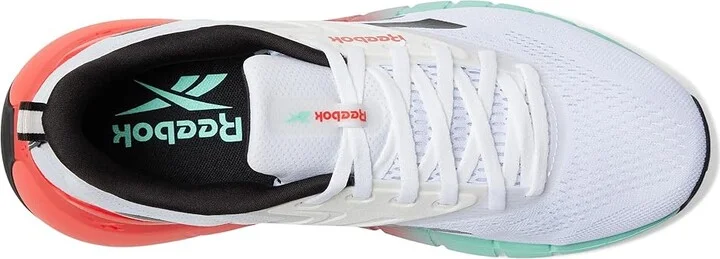 Reebok Nano Gym Men's Shoes White/Black/Energy Red : 6.5 D - Medium, Textile - Image 2