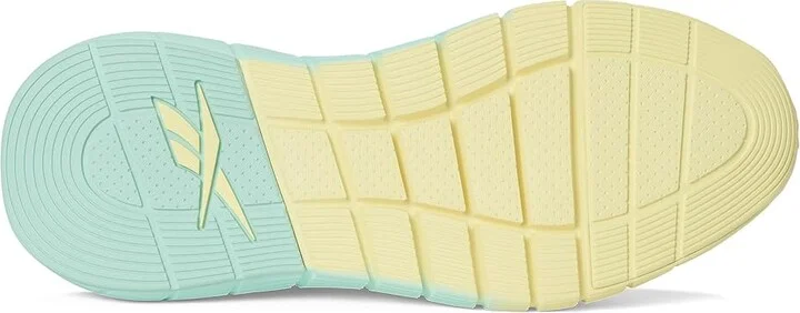 Reebok Nano Gym Women's Shoes Chalk/Yellow Haze/Glitch Aqua : 8 B - Medium, Textile - Image 3