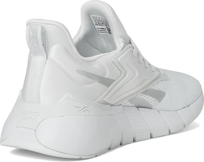Reebok Nano Gym Women's Shoes Moon/Y2K Blue/Silver Metallic : 5 B - Medium, Textile - Image 4
