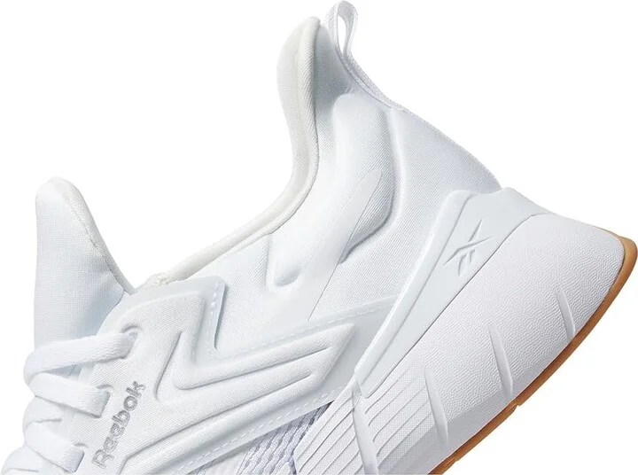 Reebok Nano Gym Women's Shoes White/Barely Grey/Gum : 5 B - Medium, Textile - Image 4
