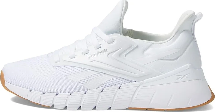 Reebok Nano Gym Women's Shoes White/Barely Grey/Gum : 5 B - Medium, Textile - Image 5