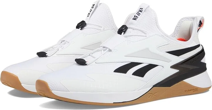 Reebok Nano X3 Froning Shoes White/Black/Gum : Men's 8 - Women's 9.5 Medium, Synthetic/Textile