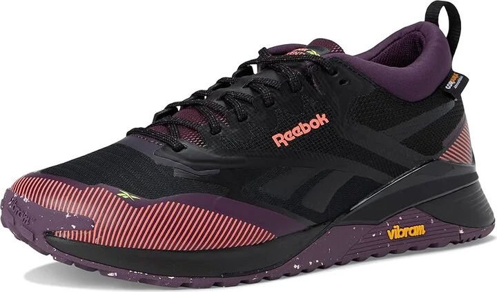Reebok Nano X4 Adventure Women's Shoes Black/Midnight Plum/Digital Coral : 7.5 B - Medium, Rubber - Image 5