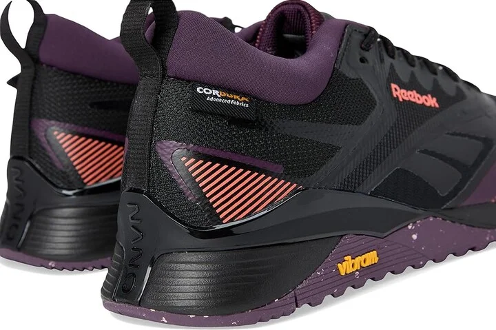 Reebok Nano X4 Adventure Women's Shoes Black/Midnight Plum/Digital Coral : 7.5 B - Medium, Rubber - Image 7