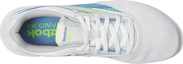 Reebok Nano X4 Shoes White/Unleashed Green/Grey : Men's 11 - Women's 12.5 Medium, Synthetic - Image 2