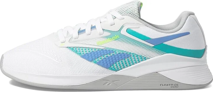Reebok Nano X4 Shoes White/Unleashed Green/Grey : Men's 11 - Women's 12.5 Medium, Synthetic - Image 6