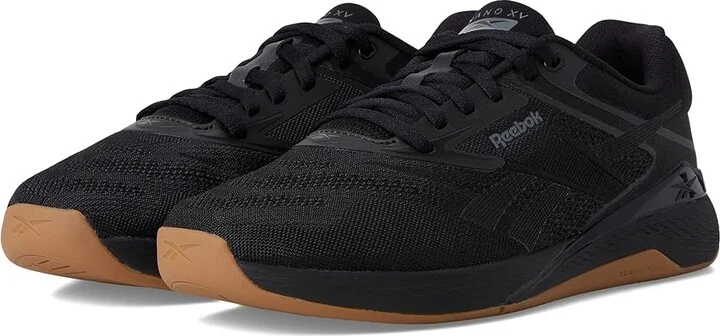 Reebok Nano X5 Athletic Shoes Black/Grey/Gum : Men's 7 - Women's 8.5 Medium, Rubber