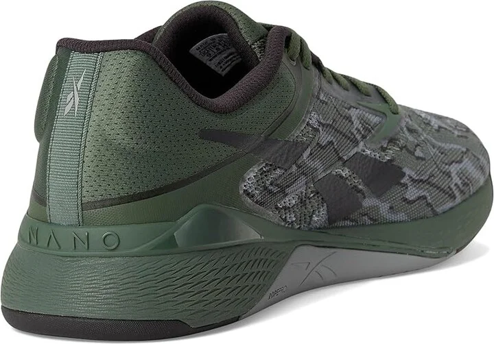 Reebok Nano X5 Athletic Shoes Breakaway Green/Washed Black/Grey 3 : Men's 4 - Women's 5.5 Medium, Rubber - Image 4