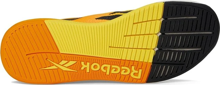 Reebok Nano X5 Athletic Shoes Chalk/Black/Electric Amber : Men's 7 - Women's 8.5 Medium, Rubber - Image 3