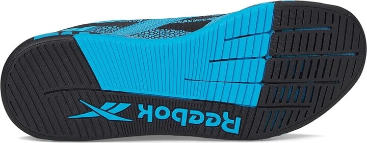 Reebok Nano X5 Athletic Shoes Footwear White/Black/Future Cyan : Men's 5.5 - Women's 7 Medium, Rubber - Image 3