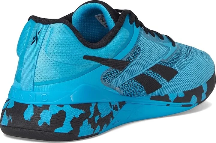 Reebok Nano X5 Athletic Shoes Footwear White/Black/Future Cyan : Men's 5.5 - Women's 7 Medium, Rubber - Image 4