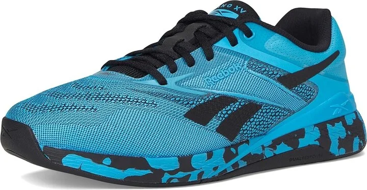 Reebok Nano X5 Athletic Shoes Footwear White/Black/Future Cyan : Men's 5.5 - Women's 7 Medium, Rubber - Image 5