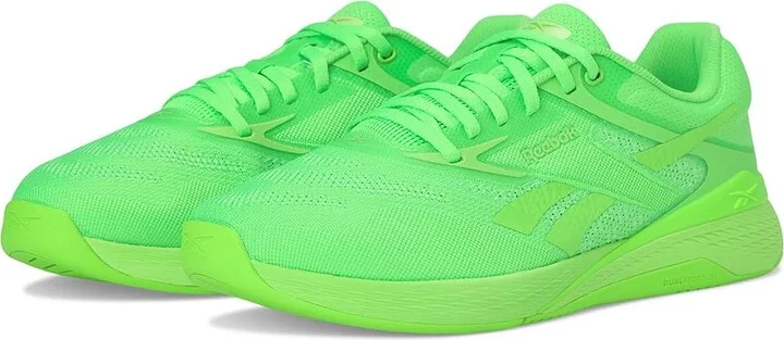 Reebok Nano X5 Athletic Shoes Solar Lime : Men's 4 - Women's 5.5 Medium, Rubber