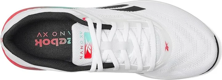 Reebok Nano X5 Athletic Shoes White/Black/Energy Red : Men's 6 - Women's 7.5 Medium, Rubber - Image 2