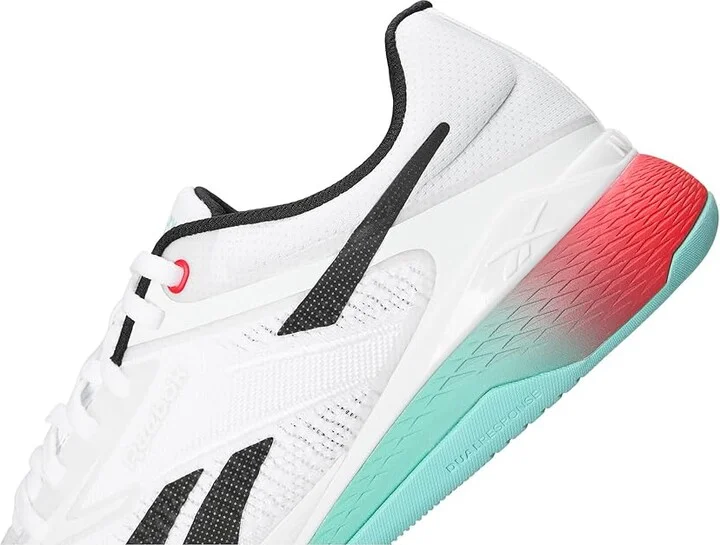 Reebok Nano X5 Athletic Shoes White/Black/Energy Red : Men's 6 - Women's 7.5 Medium, Rubber - Image 7