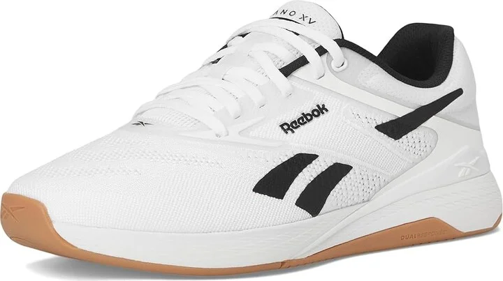 Reebok Nano X5 Athletic Shoes White/Black/Reebok Rubber Gum 04 : Men's 5 - Women's 6.5 Medium - Image 5