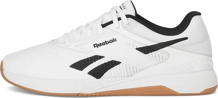 Reebok Nano X5 Athletic Shoes White/Black/Reebok Rubber Gum 04 : Men's 5 - Women's 6.5 Medium - Image 6