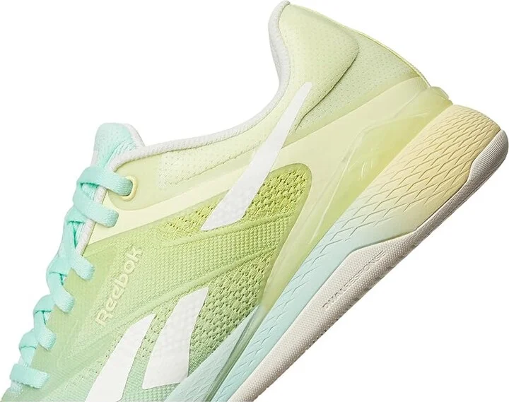Reebok Nano X5 Women's Shoes Glitch Aqua/Yellow Haze/Chalk : 5 B - Medium, Synthetic - Image 7