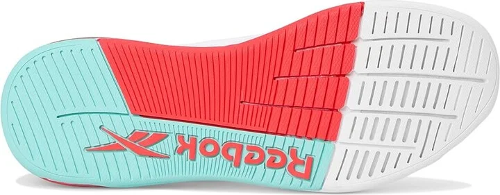 Reebok Nano X5 Women's Shoes White/AI Aqua/Energy Red : 8.5 B - Medium, Synthetic - Image 3