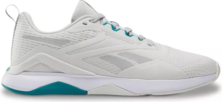 Grey/Teal/White