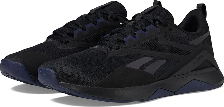 Reebok Nanoflex TR 2 Men's Shoes Black/Grey/Vector Navy : 10.5 M, Synthetic