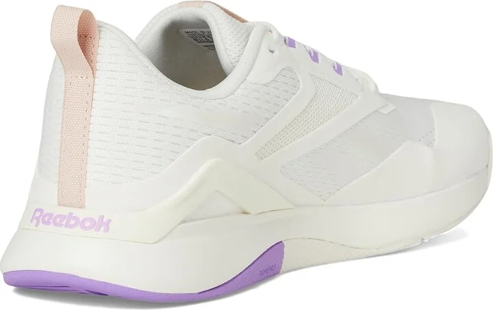 Reebok Nanoflex TR 2 Women's Shoes Chalk/Washed Clay/Digital Purplee : 8.5 M, Synthetic - Image 4