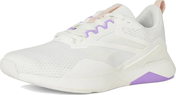 Reebok Nanoflex TR 2 Women's Shoes Chalk/Washed Clay/Digital Purplee : 8.5 M, Synthetic - Image 5