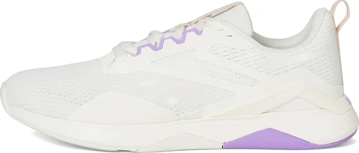 Reebok Nanoflex TR 2 Women's Shoes Chalk/Washed Clay/Digital Purplee : 8.5 M, Synthetic - Image 6