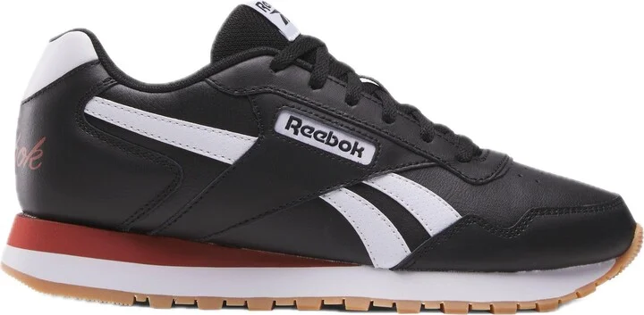 Black/White/Brick Red