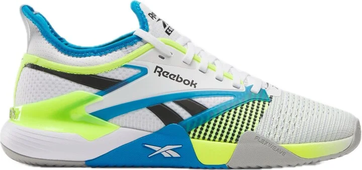 White/Digital Lime/Aqua