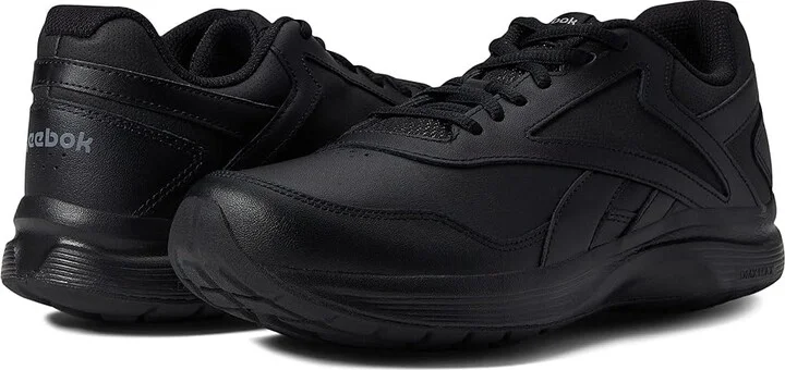 Reebok Walk Ultra 7 DMX Max Men's Shoes Black/Grey/Collegiate Royal : 6.5 EE - Wide, Synthetic