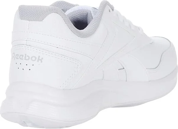 Reebok Walk Ultra 7 DMX Max Women's Shoes White/Cold Grey/Collegiate Royal : 10.5 B - Medium, Textile/Leather - Image 4