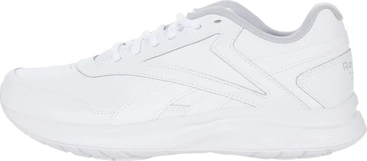 Reebok Walk Ultra 7 DMX Max Women's Shoes White/Cold Grey/Collegiate Royal : 10.5 B - Medium, Textile/Leather - Image 6