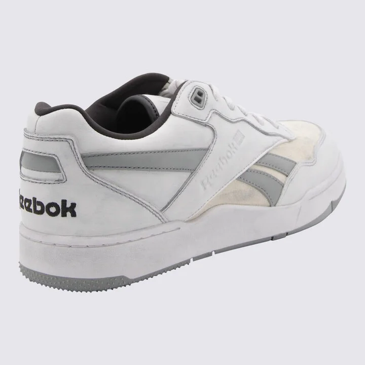 Reebok White Leather Sneakers - Image 2