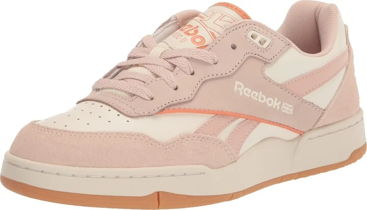White/Soft Ecru/Coral Court