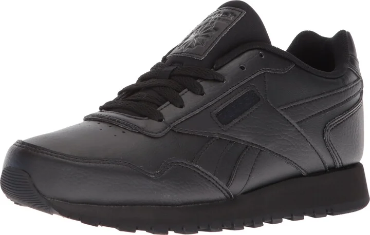 Reebok Women's Classic Harman Run Casual Sneakers Black/Black