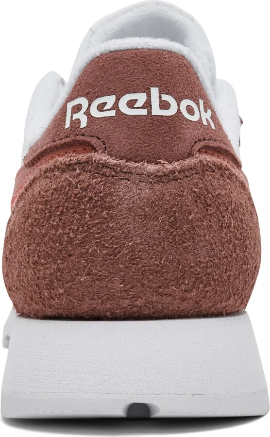 Reebok Women's Classic Leather Casual Sneakers from Finish Line - White, Earth, Red - Image 4