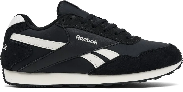Reebok Women's Glide Low Casual Sneakers from Finish Line - Black, Chalk - Image 3