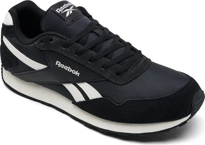 Reebok Women's Glide Low Casual Sneakers from Finish Line - Black, Chalk