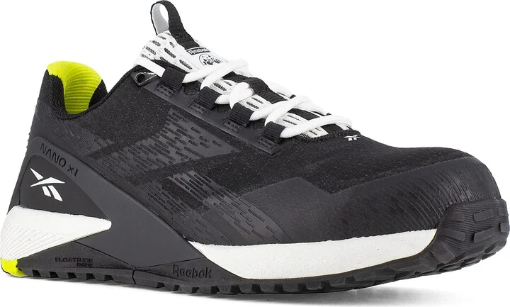 Reebok Women's Nano X1 Adventure Work Composite Toe Black 5 M