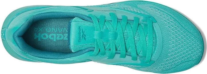 Reebok Women's Nano X4 Women's Shoes Unleashed Green/Team Teal : 5.5 B - Medium, Synthetic/Textile - Image 2